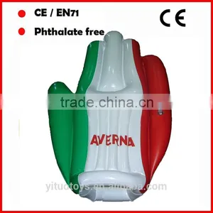 Red PVC Inflatable Boxing Gloves thumbnail-5