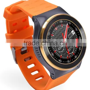 2016 3G WCDMA/2G GSM Android 5.1 Smart Watch Phone 5.0M Camera Battery 400mAh Wifi Bluetooth 4.0 GPS Google Map SIM Smartwatch thumbnail-3