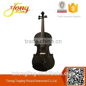 High Quality Black Violin With Art Design TL-1311 thumbnail-1