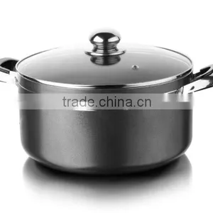 Kitchen Utensils Nonstick Heat Resistance Oval Casserole With Glass Lid thumbnail-3