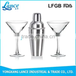 UK Popular Bar Tools 750ml Stainless Steel Luxe Cocktail Shaker thumbnail-6