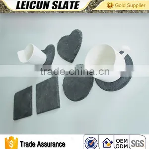 Chinese Cheap Popular Black Slate Plate and Modern Tableware for Hotel thumbnail-1