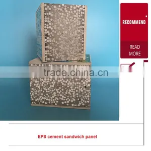 Good Quality For Exterior Wall Cladding EPS Cement Sandwich Panel thumbnail-1