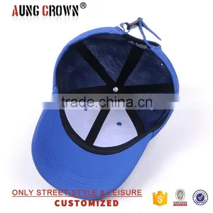 Blue Customize Baseball Hats Wholesale thumbnail-6