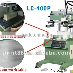 LC Automatic Flatbed Screen Printing Machine With Vacuum Table for Ruler Paper Bag thumbnail-6