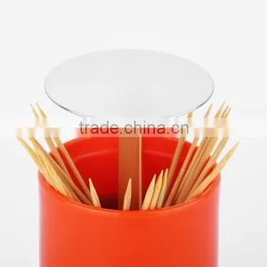 New Household Items Made China Automatic Stainless Steel Toothpick Holder thumbnail-5