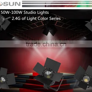 2016 New 50W 3000K 6150 Lumens COB LED Lighting Spot LED Stage Light Quality Choice thumbnail-4
