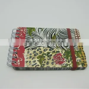 Spiral Notepad,small Notepad With Elastic Band thumbnail-1