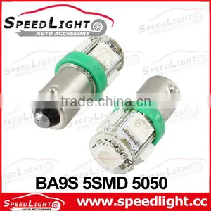 Factory Supply Super Brightness Car LED Light 5SMD 5050 BA9S LED Lamp thumbnail-1
