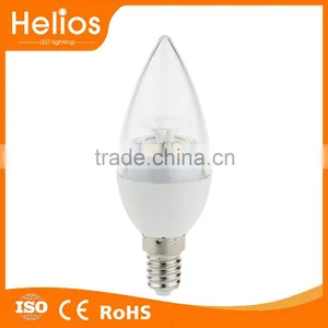 2016 Hot Sale New Design CE RoHS 5W E14 E12 LED Bulb C37 Led Candle Light Quality Choice thumbnail-1