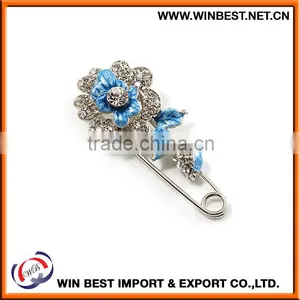 Wholesale China Costume Jewellery Trendy Brooches, Fashion Safety Pin thumbnail-1
