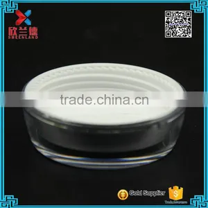New Prosucts Plastic Screw Cap/exquisite Silver Round Cap for Cream Jar thumbnail-2