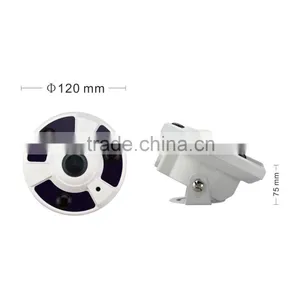 2,3,4 Megapixel HD Fishey IP Network Camera 3PCS IR Array With Clear Night Vision H.265 IP Camera POE thumbnail-5