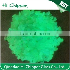 Glow in Dark Glass Landscaping Stone for Decoration thumbnail-1