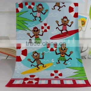 China Supply Wholesale Personalized Beach Towels With Cotton Printing thumbnail-3