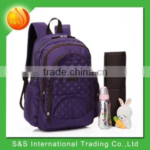Multi-function Baby Diaper Bag Baby Changing Bag Diaper Bag Backpack thumbnail-1