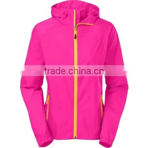 With Hood Cheap Women Jacket Stylish Windbreaker thumbnail-1