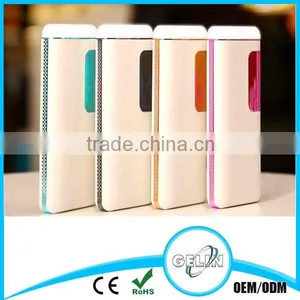 High Quality Laptop Wireless Powerbank Slim 6000mah Portable Power Bank 8000mah for Moblie Phone With LED Light thumbnail-1