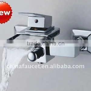 NEW Fashion Wall-mounted Bath Mixer(Shower Mixer,Bath Mixer) QH0510W thumbnail-1