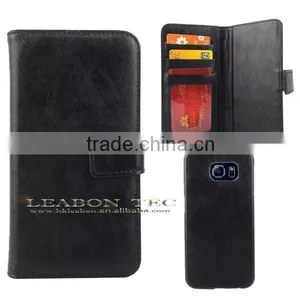Best Selling Hot Chinese Products Supplier 2 in 1 Detachable Wallet and Phone Case for S6 Phone thumbnail-4