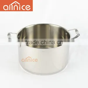 Allnice 6 Quart Pot Cookware With Pasta Insert and Lid, 18/10 Heavy Gauge Stainless Steel, Silver, Dishwasher Safe thumbnail-6