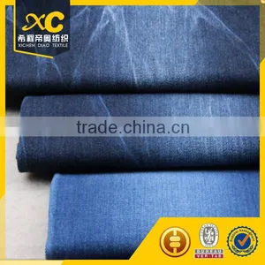 9oz Bleach Twill Cotton Polyester Spandex Stock Denim Fabric thumbnail-1