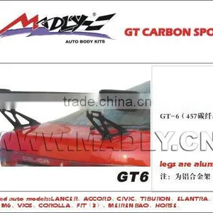 Universal Carbon Fiber GT Wing Spoiler thumbnail-1