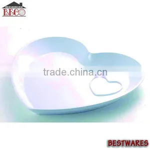 Romantic Melamine Heart Shape Platter thumbnail-1