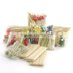 Eco-friendly Natural Bamboo Cocktail Skewers With All Price thumbnail-2
