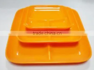 Hot Sale BPA Free 9" Silicone Baby Divided Plate thumbnail-6