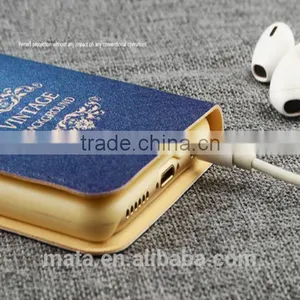 Glod Foil Painting Ultra Thin Breathable Leather Case For Iphone 6 thumbnail-3