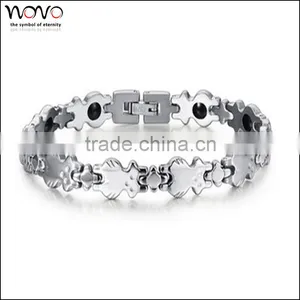 Latest Design Fashion 316 Stainless Steel Blood Pressure Magnetic Bracelet thumbnail-3