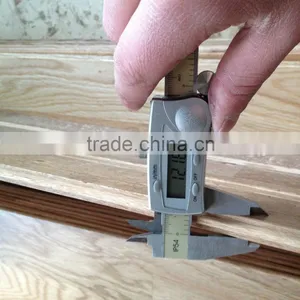 3-strip White Oak Solid Hardwood Flooring thumbnail-4