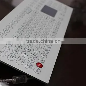 IP65 Industrial Rugged Top Panel Membrane Keyboard With Integrated Sealed Keypad thumbnail-3