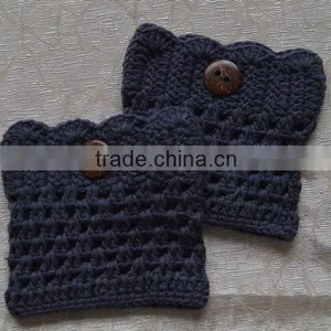 Wholesale Women Hand Knit Leg Warmers thumbnail-4