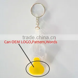 Fashion Acrylic Colorful Violin Keychain thumbnail-5