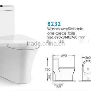 Cheap Price Siphonic Sanitary Ware Toilet From China thumbnail-2