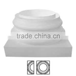 2016 High Quality Good Price Beautiful Polystyrene Crown Roman Column for Sale thumbnail-1