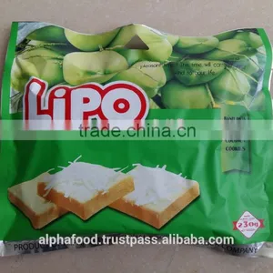 Coconut Biscuit From Pure Coconut Fruit - LIPO 230g per Bag thumbnail-1