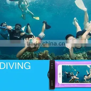 YZ PVC Mobile Phone Waterproof Bag for Men and Women Universal Mobile Waterproof Bag for Sport Swimming Diving Waterproof Bag thumbnail-4