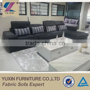 July New Arrival Fabric Corner Sofa thumbnail-3