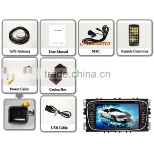 Android 4.4 Car GPS Navigation System Auto Stereo For Ford 2007+ thumbnail-6