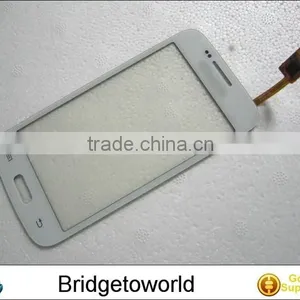 White Screen Front Glass Panel With Flex Cable For Samsung G350 thumbnail-1