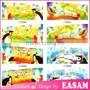 BLE Nail Art Stickers/water Transfer Nail Foil/free Nail Stickers thumbnail-1