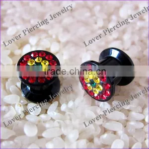 Fashion Acrylic Flesh Tunnels [FC-910] thumbnail-1
