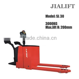 2000kg Stand-on Electric Pallet Truck thumbnail-1