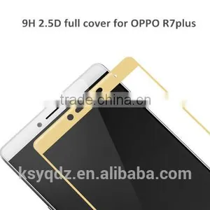 9H 2.5D Full Cover Tempered Glass Screen Protector for OPPO R7 Plus thumbnail-3