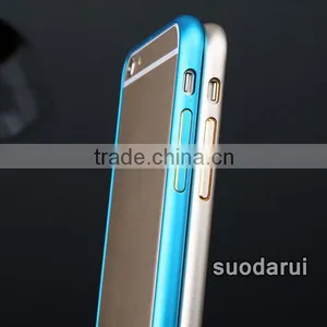 Cell Phone Metal Covers for Iphone 6s Colorful Aluminum Frame Bumper Case thumbnail-1