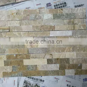 CS030 5 Strips Rusty Culture Stone External Wall Cladding /Multi Slate Cultured Stone thumbnail-1