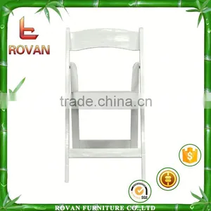 Fan Back Resin Folding Chair Bean Bag thumbnail-1
